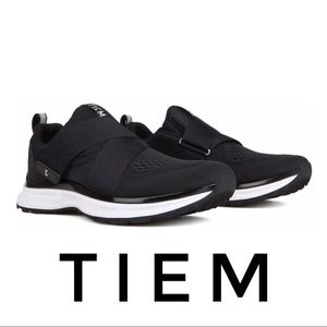 NEW TIEM Slipstream Indoor Bike Shoes Black Size 7